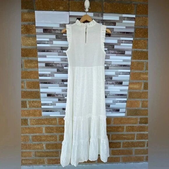 Marie Oliver Quinnlyn Paisley Maxi Dress small cream - Picture 10 of 16